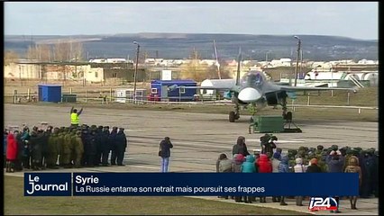 La Russie entame son retrait en Syrie mais poursuit ses frappes
