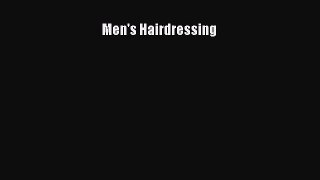 Download Men's Hairdressing Ebook Online