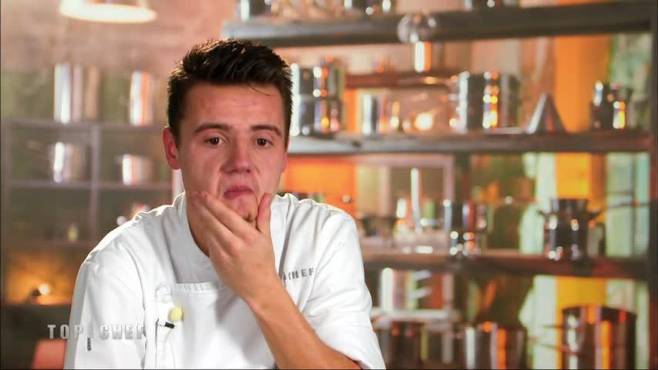Un candidat ne parvient pas à finaliser son assiette