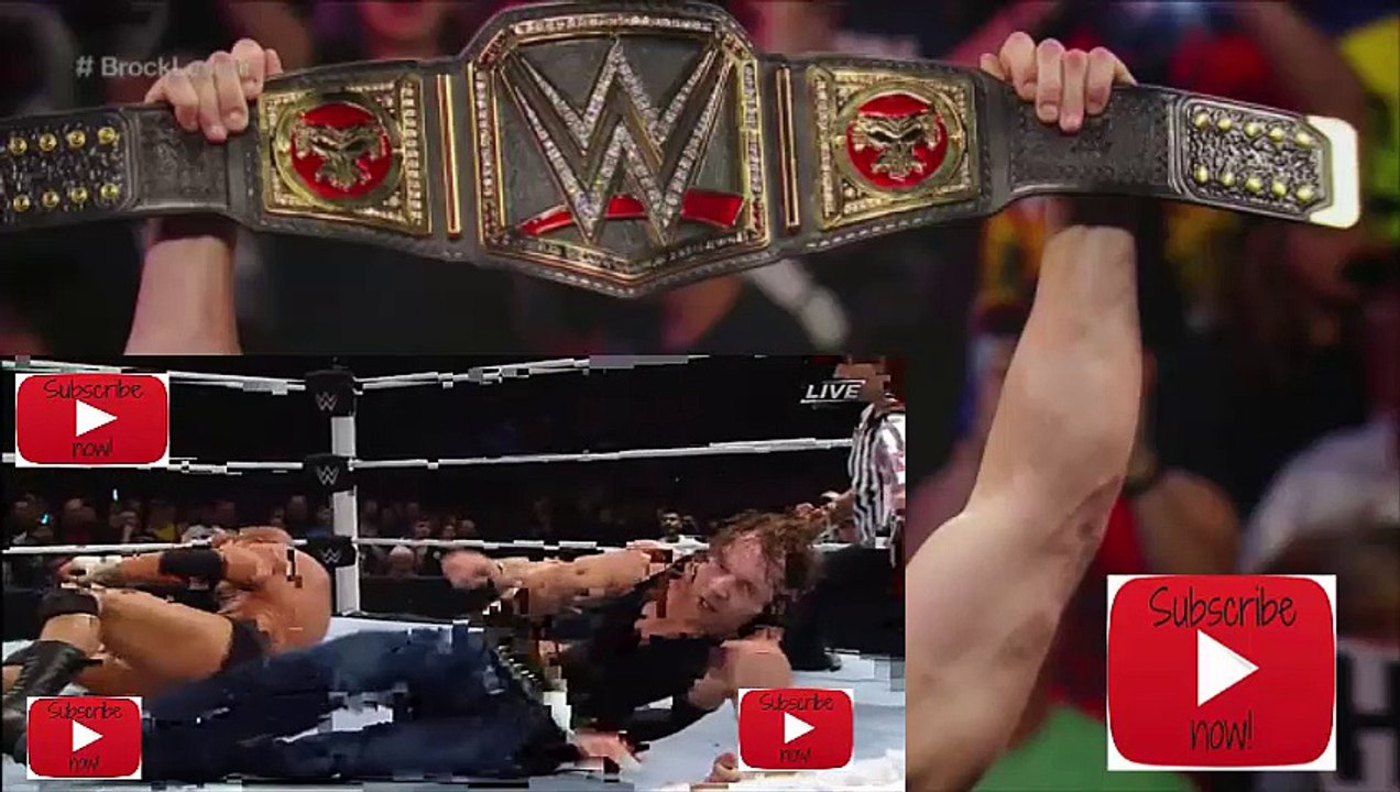 WWE Roadblock 2016 Triple H vs Dean Ambrose Full Match[Triple H Wins]