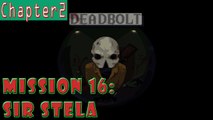 #16| Deadbolt Gameplay Walkthrough Guide | Sir Stela | PC Full HD 1080p Hotline Miami 3?