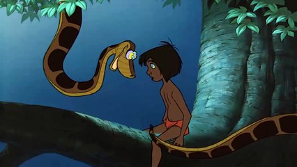 The Jungle Book - Kaa tries to eat Mowgli HD