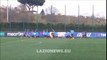 Lazio-Sparta Praga, la rifinitura dei biancocelesti a Formello (16.03.2016)