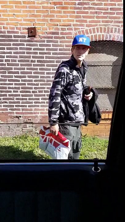 NY giant fans gets chased COMEDY, PARODY, SCRIPTED, COMEDY