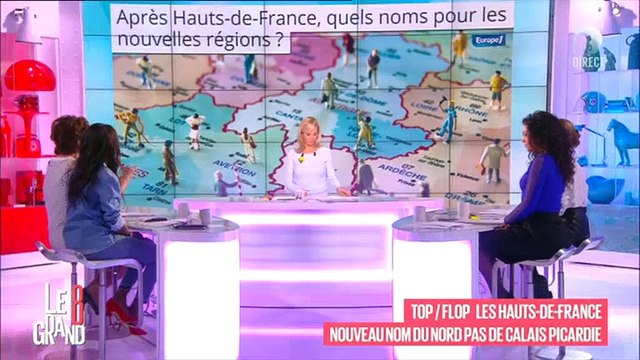 Roselyne Bachelot fustige le nouveau nom de la région Nord Pas-de-Calais Picardie - Regardez