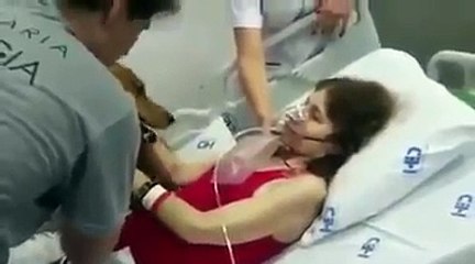 Emocionante: em estado terminal, Rejane quis ver Ritchie pela última vez.