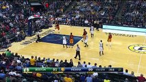 Paul George's Sick One-handed 360 Slam - Celtics vs Pacers - March 15, 2016 - NBA 2015-16 Season