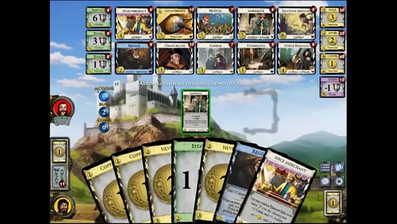 Let's Play Goko Dominion! #60 - My Spice Merchants bring all the Hunting Grounds to the Festival