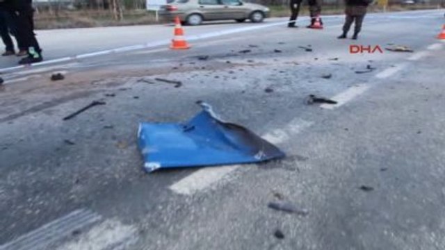 Burdur - Otomobil ile Cezaevi Aracı Çarpıştı: 1 Ölü, 7 Yaralı