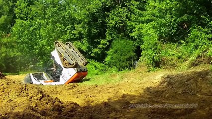 Подборка неудач на мини погрузчине BobCat