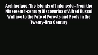 Read Archipelago: The Islands of Indonesia - From the Nineteenth-century Discoveries of Alfred