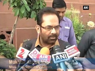 Budget session of Parliament was productive Naqvi