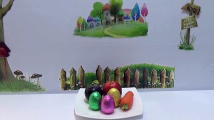 Surprise eggs  made the animals from surprise eggs