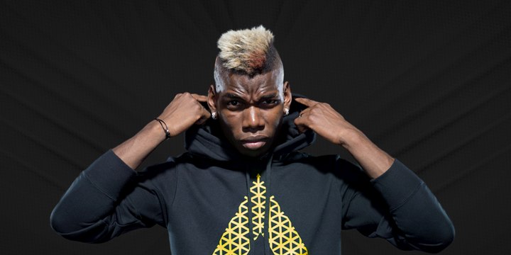 Les nouveaux crampons Or de Pogba