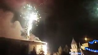 Revelion 2014 Barlad , Foc artificii