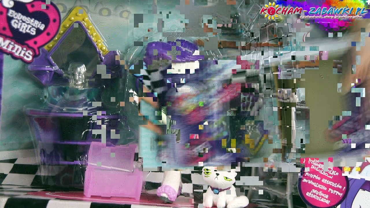 My Little Pony - Equestria Girls Minis - Rarity Slumber Party Beauty Set / Piżamowe Party - Opowieści Rarity - B6039