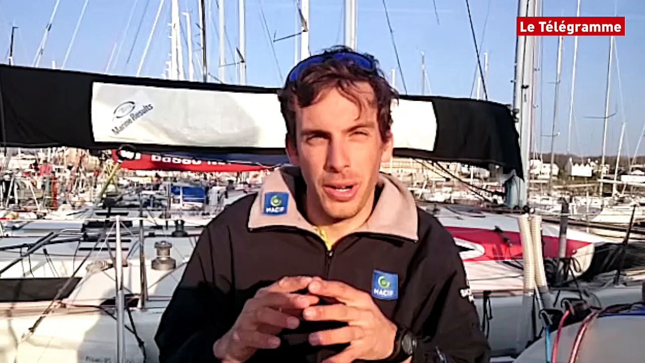 Voile. Solo Concarneau : Charlie Dalin en solo, Vincent Biarnès en double