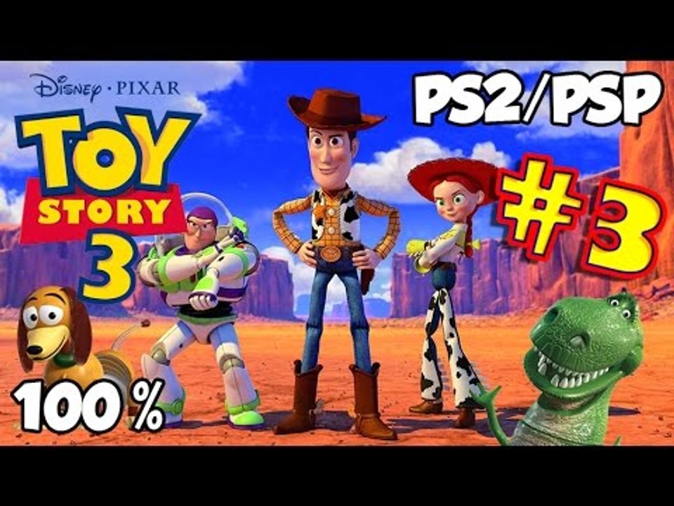 Disney's Toy Story 3 Walkthrough Part 3 - 100% (PS2, PSP) Level 3 - Keep Cool!