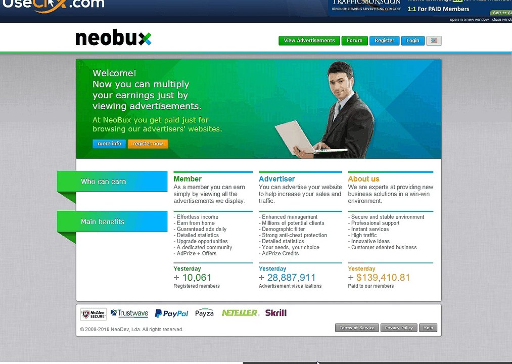 Make money using Useclix HD
