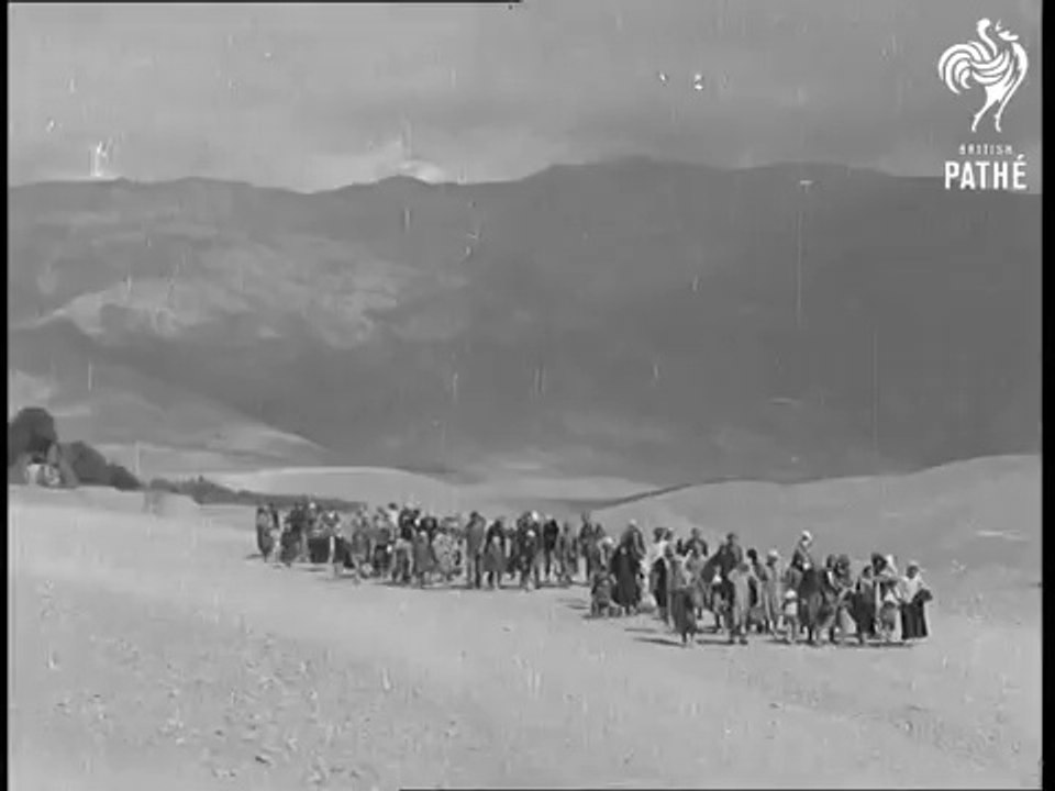 1943 Les réfugiés européens arrivent en.... "Persia"