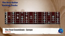 The Final Countdown - Europe Guitar Backing Track with scale chart