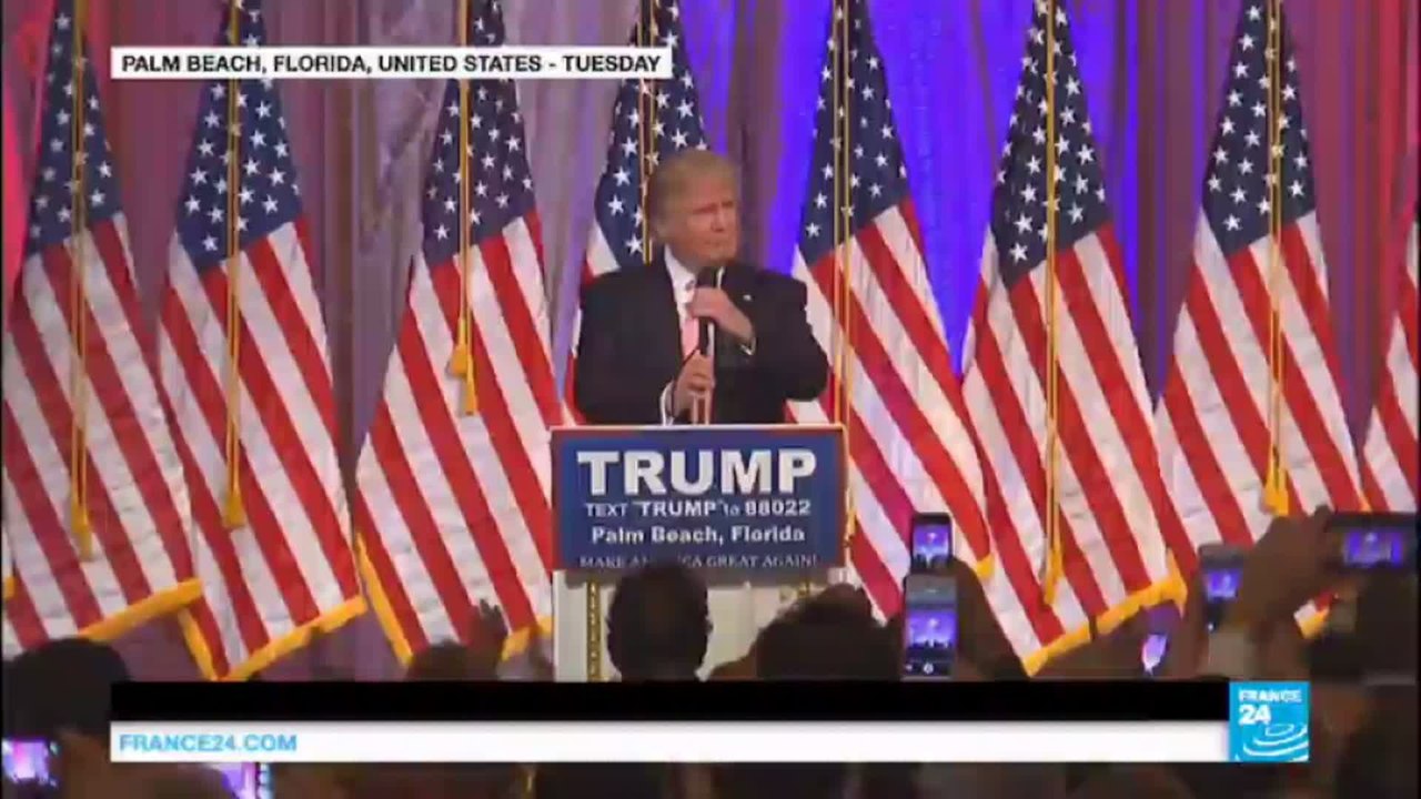 US Presidential race: Trump wins Illinois, North Carolina, Florida loses Ohio