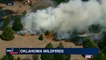 Oklahoma wildfires : fire crews battle to keep wildfires away from homes
