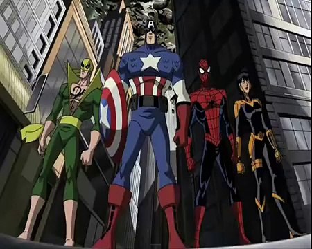 versão do filme e desenho#1 dos os vingadores os super heróis mais poderosos da terra