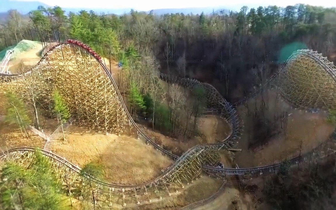 Premier essais de Lightning Rod à Dollywood