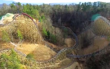 Premier essais de Lightning Rod à Dollywood
