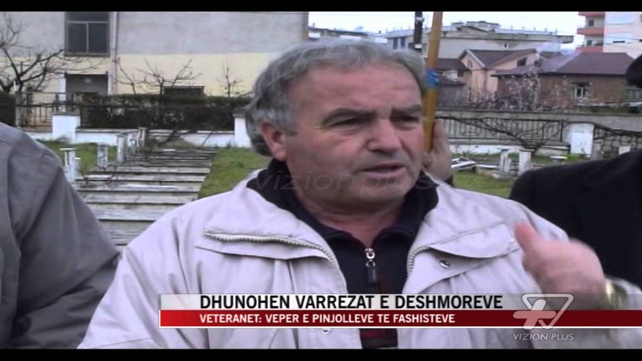 Pogradec, dhunohen Varrezat e Dëshmorëve - News, Lajme - Vizion Plus