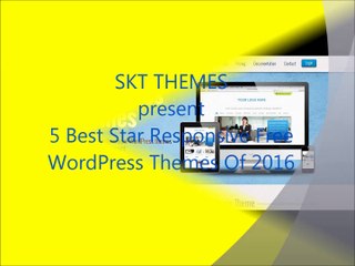 5 Best Star Responsive Free WordPress Themes Of 2016