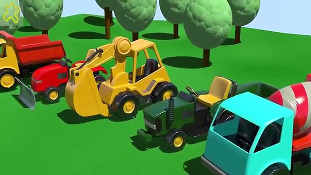 Çizgi film - İş makineleri - Kamyon Bölüm 7 (Sayılar öğreniyoruz) İzle