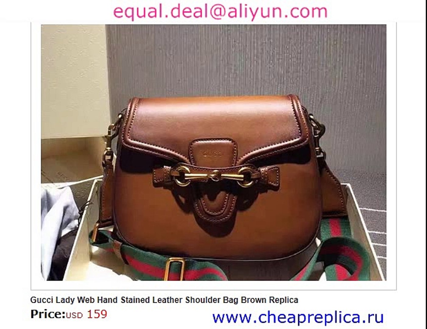 gucci lady web bag brown