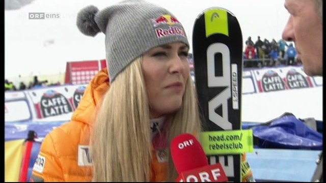 Lindsey Vonn Interview DH Globe