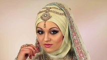 Gold Glitter Asian Bridal Makeup new I Traditional Asian Bridal Makeup with Gold Glitter - makeup ideas - makeup styles