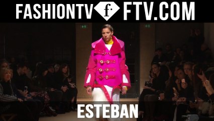 Esteban Cortazar at Paris Fashion Week F/W 16-17 | FTV.com