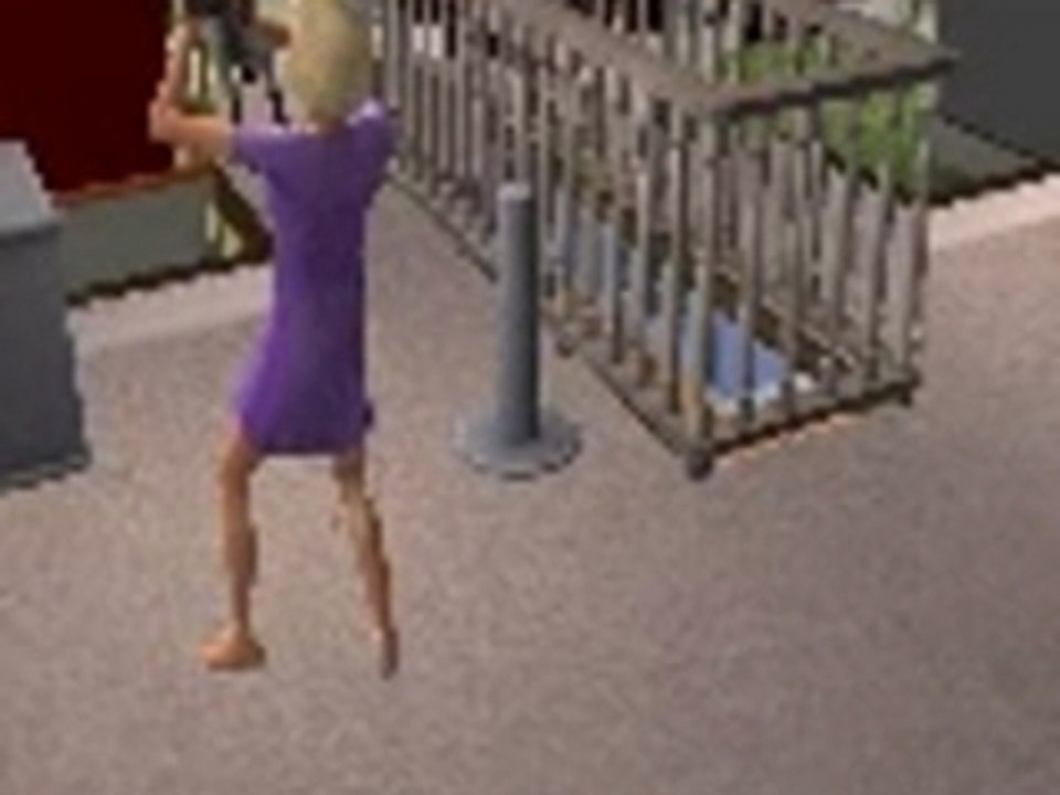 Un chat qui sait rouler Sims2 Pets