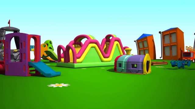 Leo il Camion Curioso e un aereo - Cartoni animati per bambini