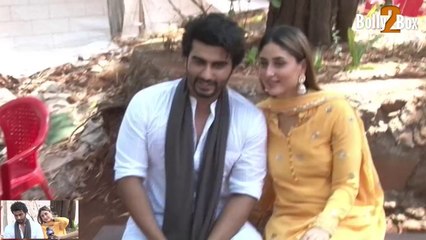 Arjun Kapoor and Kareena Kapoor On Set Of Thapki Pyaar Ki For Holi Celebration
