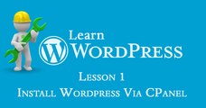 In this tutorial you will learn how to install WordPress on your CPanel hosting account. On custom hosting platforms, li