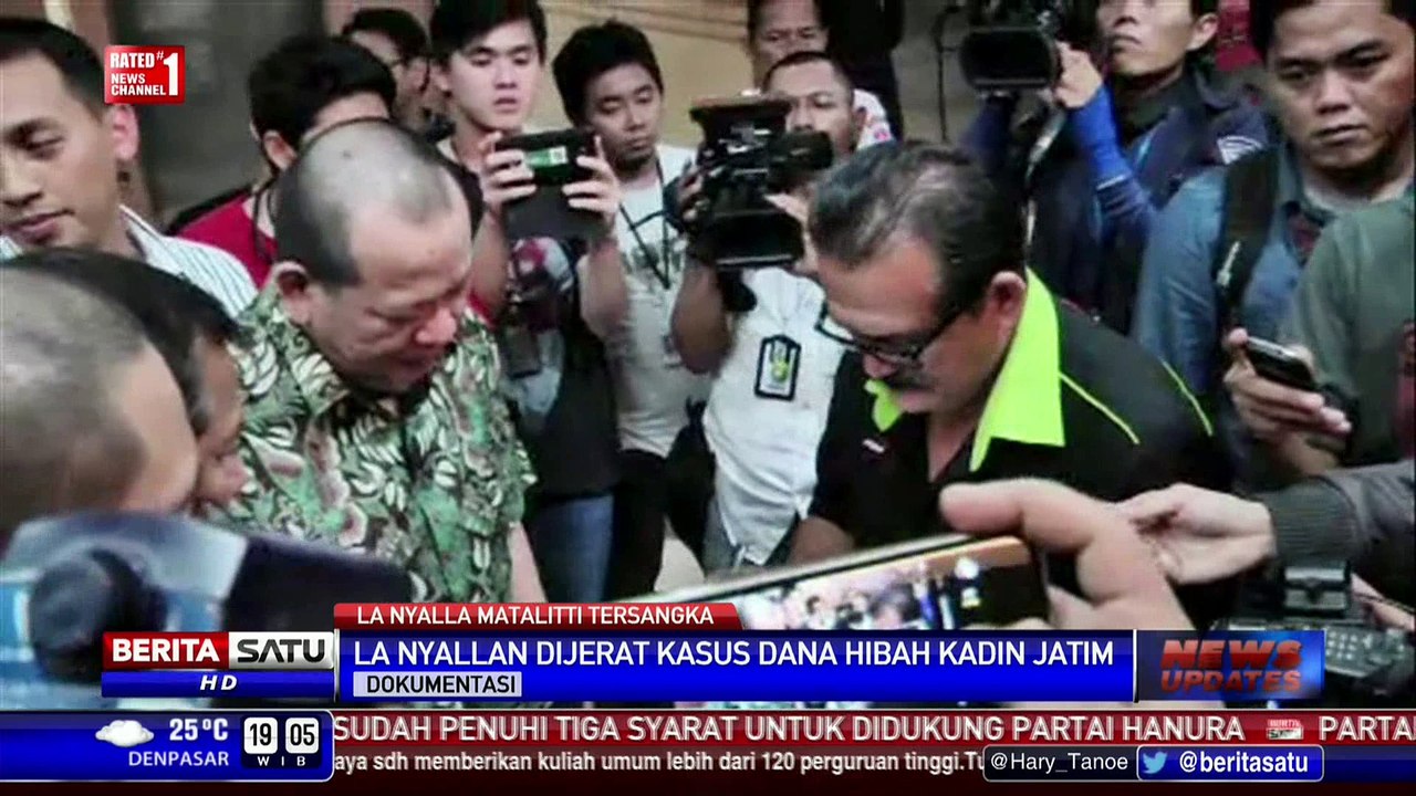 La Nyalla Matalitti Ditetapkan Tersangka Kasus Dana Hibah