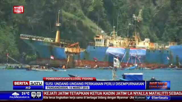 Menteri Susi Minta UU Perikanan Disempurnakan