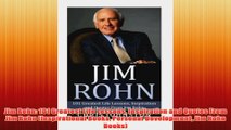 Free PDF Download  Jim Rohn 101 Greatest Life Lessons Inspiration and Quotes From Jim Rohn Inspirational Read Online