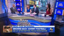 Johnny Manziel CUT From Cleveland Browns