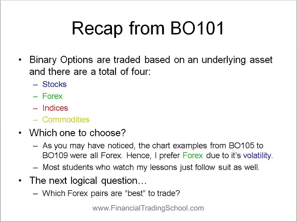 Binary Options Bo112 Forex Pairs Binary Options 2016 - 