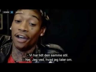 Wiz Khalifa Gets Pissed At Danish Reporter! (2016 Exclusive FULL Interview)
