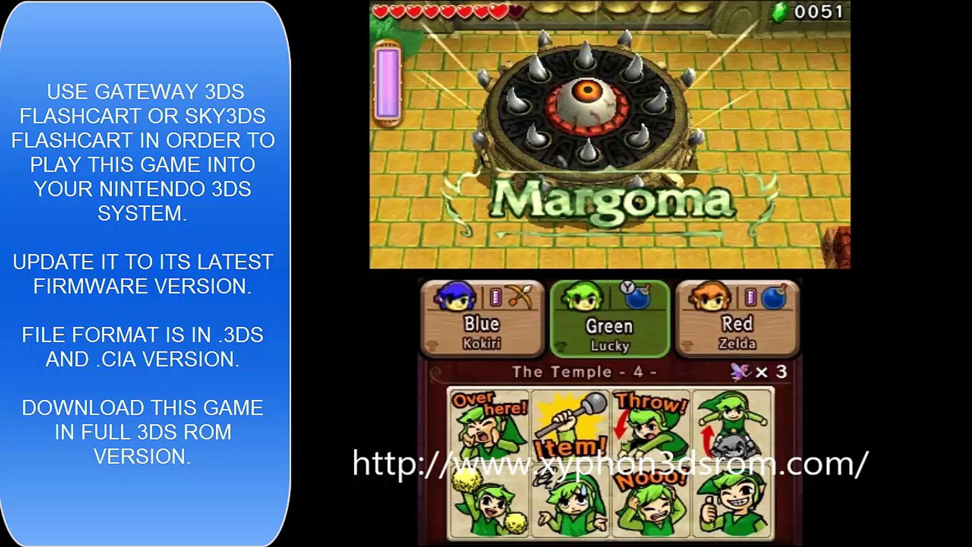 The Legend Of Zelda Triforce Heroes U Eu 3ds Rom Download 3ds Iso Video Dailymotion