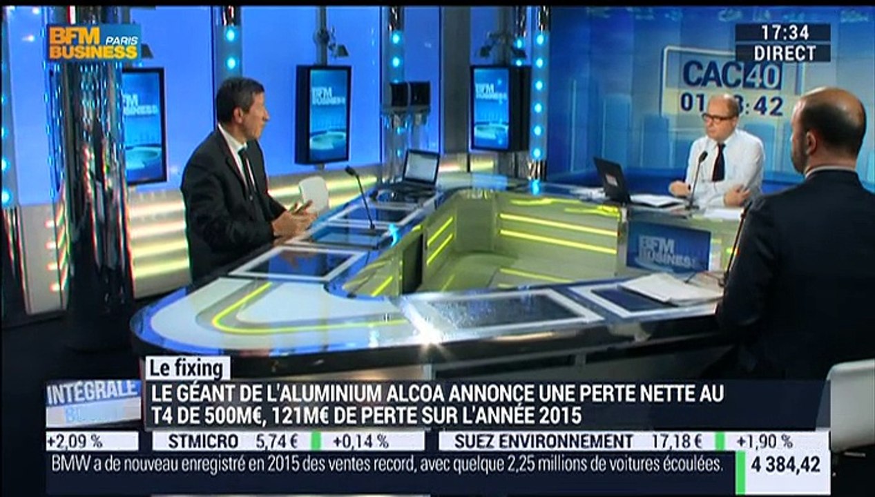 12/01/2016 - Le Club de la Bourse avec Alain Pitous - Un début d'année chahuté sur les marchés
