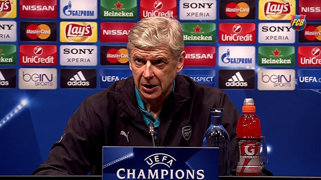Declaraciones de Arsène Wenger y Ospina- previa FC Barcelona – Arsenal [ESP]